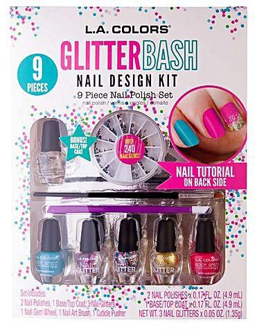 . Colors Glitter Bash Nail Design Kit + Nail Polish Remover Pads price  from jumia in Kenya - Yaoota!