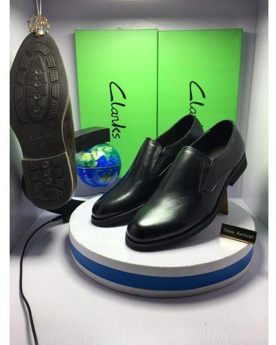 Clarks Causal Coporate Shoe - Black