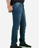 IZO Tshirt Washed Out Buttoned Jeans - Blue