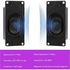 Wired Speaker Mini Loundspeaker Micro Narrator 3 Watt 4 Ohm Speakers for Small Electronic Projects Advertising Machines LCD TV Monitors Black (4Pack)