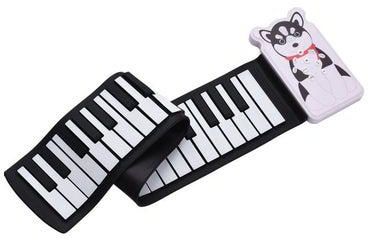 Puppy Pattern 49-key Roll-up Electronic Piano