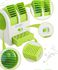 Mini Air Conditioner Summer Cooling with USB Plug Green Color
