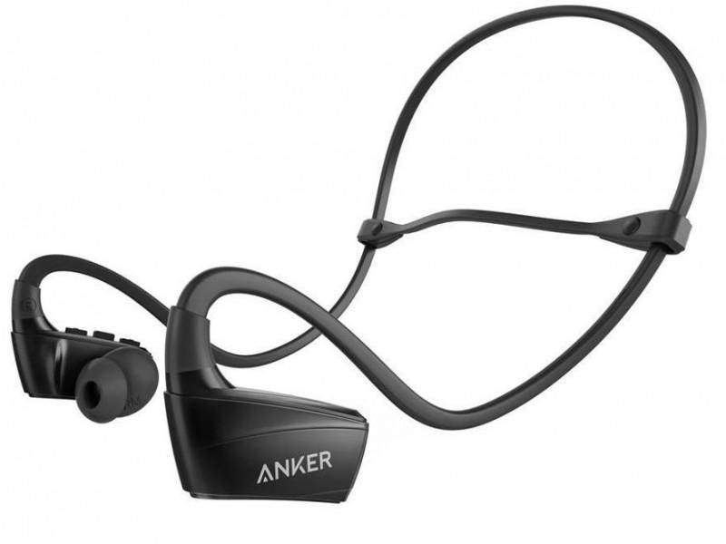 Anker SoundBuds Sport Bluetooth Headset, Black - NB10