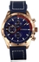 Curren Brand Men Watches Fashion Casual Watches With Leather Strap And Blue Dial Curren-8216