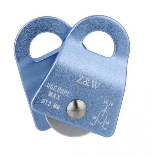 MagiDeal 20KN Climbing Pulley for 12mm Ropes Blue 