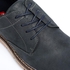 Activ Navy Blue Leather Semi-Casual Shoes