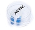 Activ White & Blue Hard Rubber Adults' Swimming Nose Clip