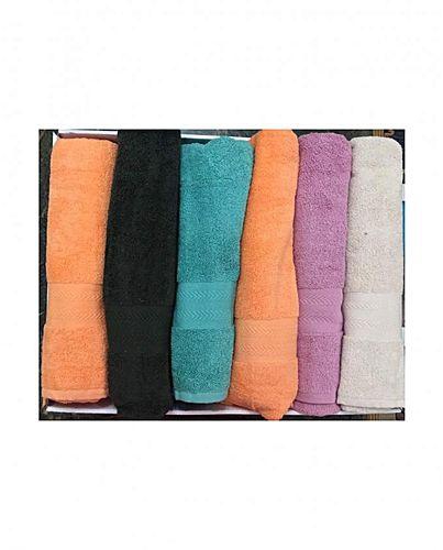 Happy Life Cotton Face Towel Set - 6 Pieces