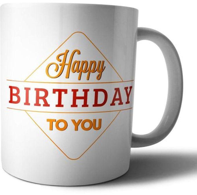 Happy Birthday Ceramic Mug