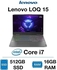 Lenovo LOQ 15IRH8 Laptop (Intel Core i7-13620H - 16GB Ram - M.2 NVMe 512GB - Nvidia RTX 4060 8GB - 15.6 Inch FHD IPS 144Hz - LOQ M100 RGB Mouse - Win11) - Storm Grey