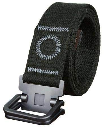 47 Inch 3.8 Cm Fashion Men's Canvas Belt Casual Wrist Strap Waistband Xmas Gift 20 x 10 x 20cm