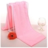 Fashion Warm Silky Fleece Baby Bath Towel-PINK