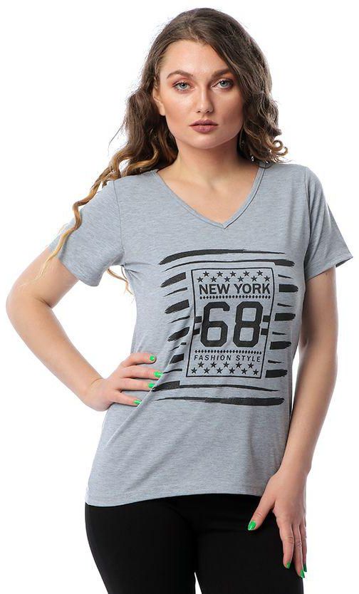 K&B Printed T-shirt - Grey