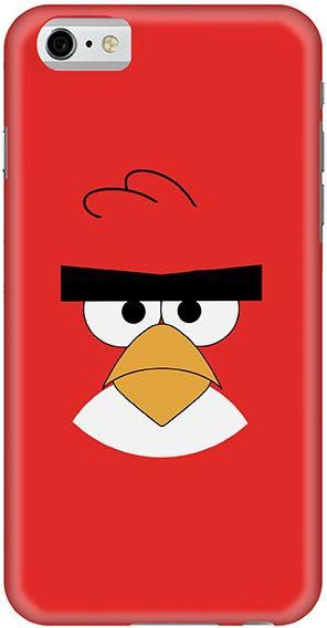 Stylizedd  Apple iPhone 6 Premium Slim Snap case cover Gloss Finish - Red - Angry Birds  I6-S-31