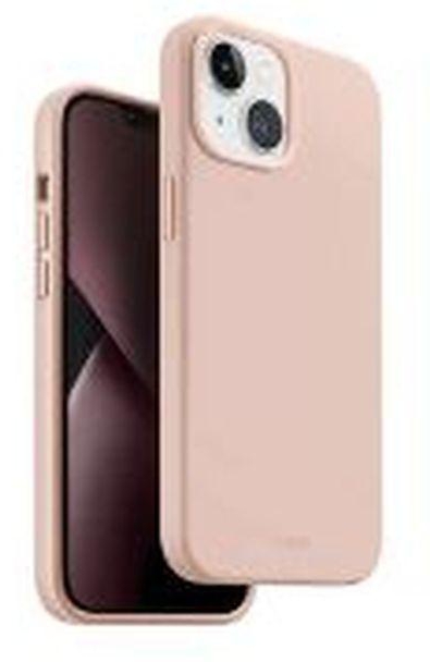 Uniq Hybrid Case Iphone 14 Plus Magclick Charging Lino Hue - Blush (Pink)
