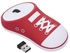Generic Wireless Rechargeable Mouse Sneaker Mice 2.4G Wireless