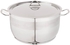 Get Nouval Stainless Steel Pot with Lid, 24 cm - Silver with best offers | Raneen.com