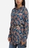 Momo Floral Shirt - Navy Blue