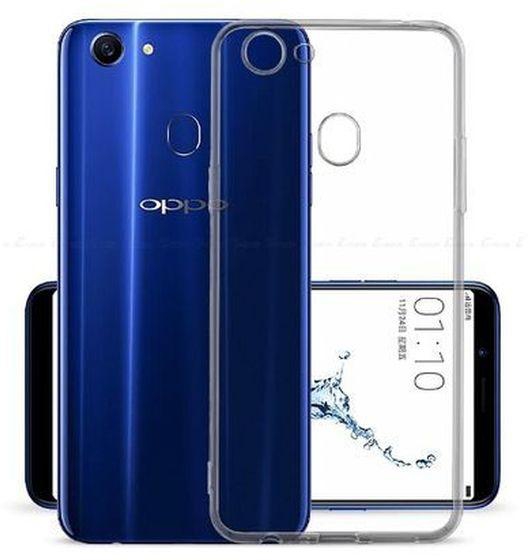 TPU Back Cover For Oppo F7 -0-Transparent