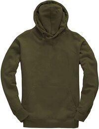 Plain Pullover Hoodie Hooded Top Unisex Men&rsquo;s Ladies Hooded Sweatshirts (BOTTLE GREEN,3XL)