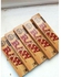 Authentic 5 X RAW CLASSIC KINGSIZE ROLLING PAPERS + 5 X RAW CLASSIC BOOKLET FILTER TIPS