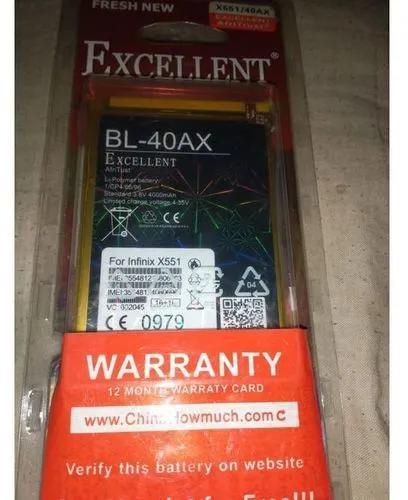Excellent Battery For Infinix Hot Note X551