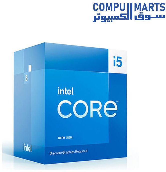 المعالج Intel Core i5-13400F (2.5 جيجاهرتز / 4.6 جيجاهرتز)