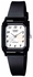 Casio LQ-142 Ladies Classic Black Dial Black Resin Band Watch