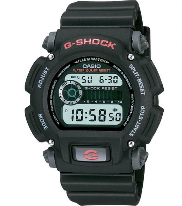 Casio DW-9052-1VDR Resin Watch - Black