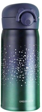 Stainless Steel Vacuum Insulated Water Bottle Green/Black 500ml