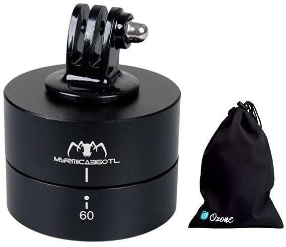 MYRMICA 360 Degree Rotating 3D panorama Time Lapse Stabilizer w/ Ozone Carry bag for Gopro
