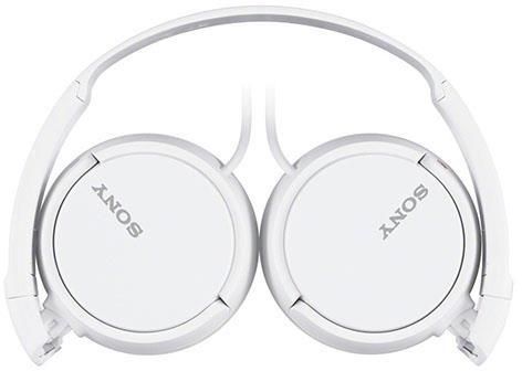 Sony Stereo Wired Headphone with Mic - White (MDR-ZX110AP)