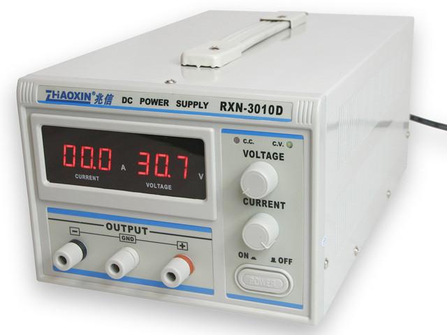 Single Output 0-30V & 0-10A DC Regulated Power Supply "RXN3010D"