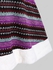 Plus Size Hooded Contrast Fluffy Trim Colorful Geometric Pattern Knit Dress - L | Us 12
