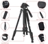 DMK Power DMK-T800Ii 63.7 Inch Lightweight Aluminum Alloy Travel Portable Camera Tripod With Fluid Pan Quick Release Plate Carry Bag For Canon Nikon Sony DSLR