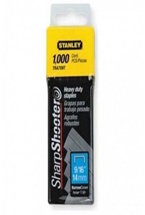 Stanley - 1000-Piece Staples Set Silver 14millimeter