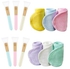 Bestmax 6 Silicone Face Mask Brushes Facial Mud Applicator Clay Tools And 6 Spa Facial Headband Terry Cloth