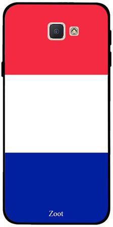 غطاء حماية واقٍ لهاتف سامسونج جالاكسي J5 برايم علم فرنسا