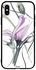 غطاء حماية واق لهاتف أبل آيفون XS ماكس زهور تيوليب