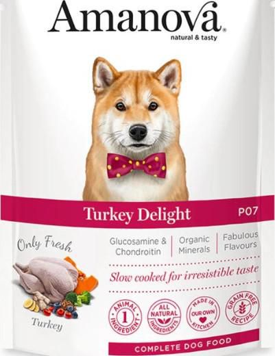 Amanova Wet Adult Dog Turkey Delight - 100g
