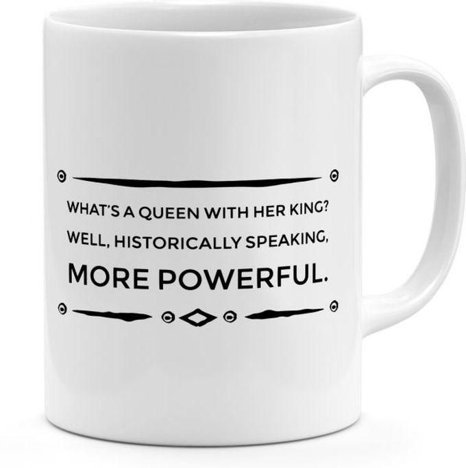 Loud Universe Queen Kind Historical Powerful Quote Mug
