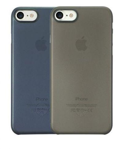 Ozaki O!coat 0.3 Jelly 2 in 1 (OC720) Ultra Slim & Light Weight Case for Apple iPhone 7 - Black & Dark Blue
