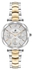 بيفرلي هيلز بولو كلوب ساعة بحركة VX3J للنساء، شاشة متعددة الوظائف وسوار معدني - BP3352X.220، فضي