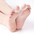 مجموعة مصحح إصبع القدم الكبير ، واقي إصبع القدم ، وسادات العناية ببشرة القدم.