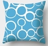 Generic Blue Geometric Pattern Decorative Cushions Pillowcase Cushion Cover Throw Pillow Sofa Decoration