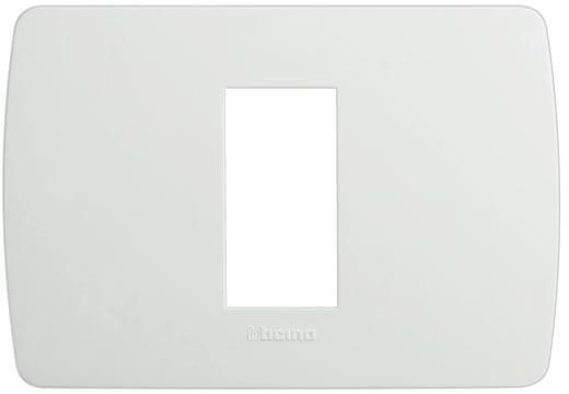Bticino Solida 1 Module Cover Plate - White