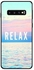 Samsung Galaxy S10 Case Cover Blue/Pink Blue/Pink