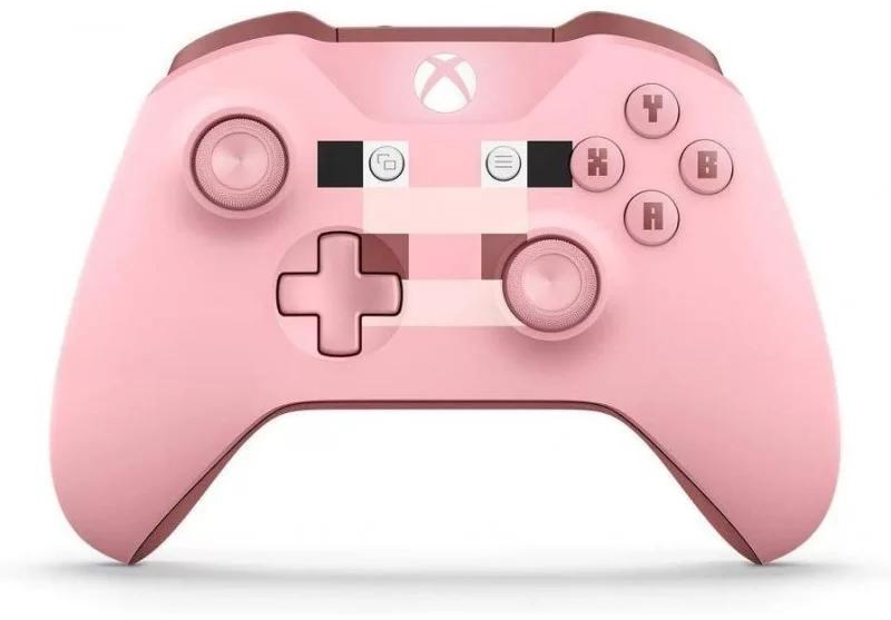 MICROSOFT Xbox ONE/PC Controller Wireless Minecraft Pig Pink Special Limited Edition [EU Import]