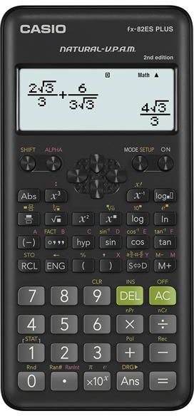 Casio 2nd Edition Standard Scientific Calculator - fx-82ES PLUS-2