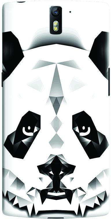 Stylizedd OnePlus One Slim Snap Case Cover Matte Finish - Poly Panda